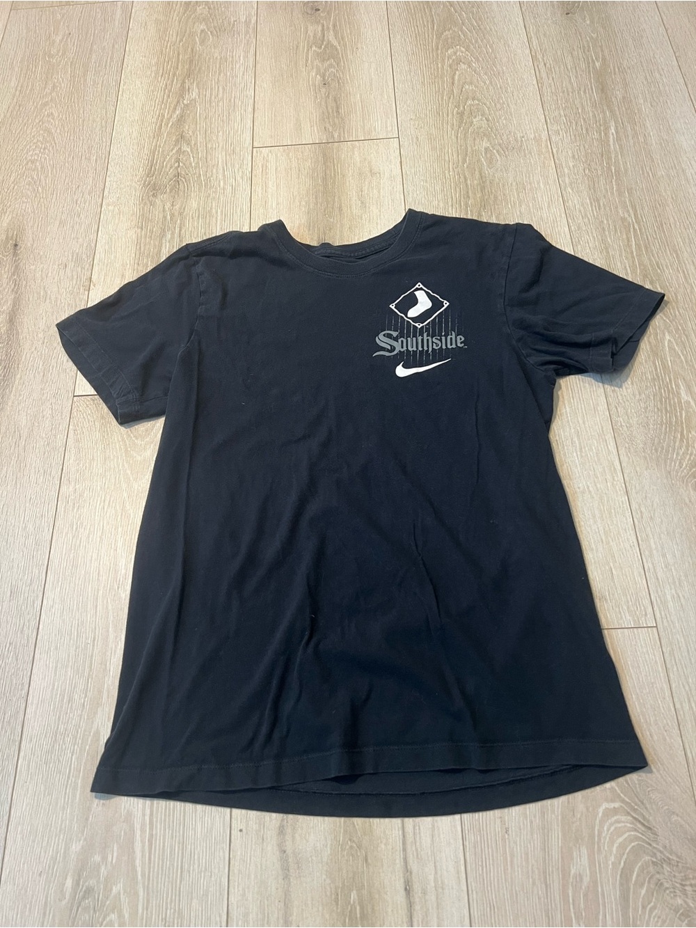 Nike Men’s Black Southside Graphic Short Sleeve Tee